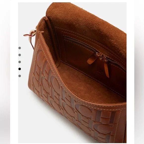 As new!! Authentic Carolina Herrera Andy Locked Crossbody bag. - Picture 2 of 15